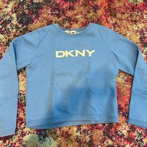 DKNY Light Blue Logo Sweatshirt